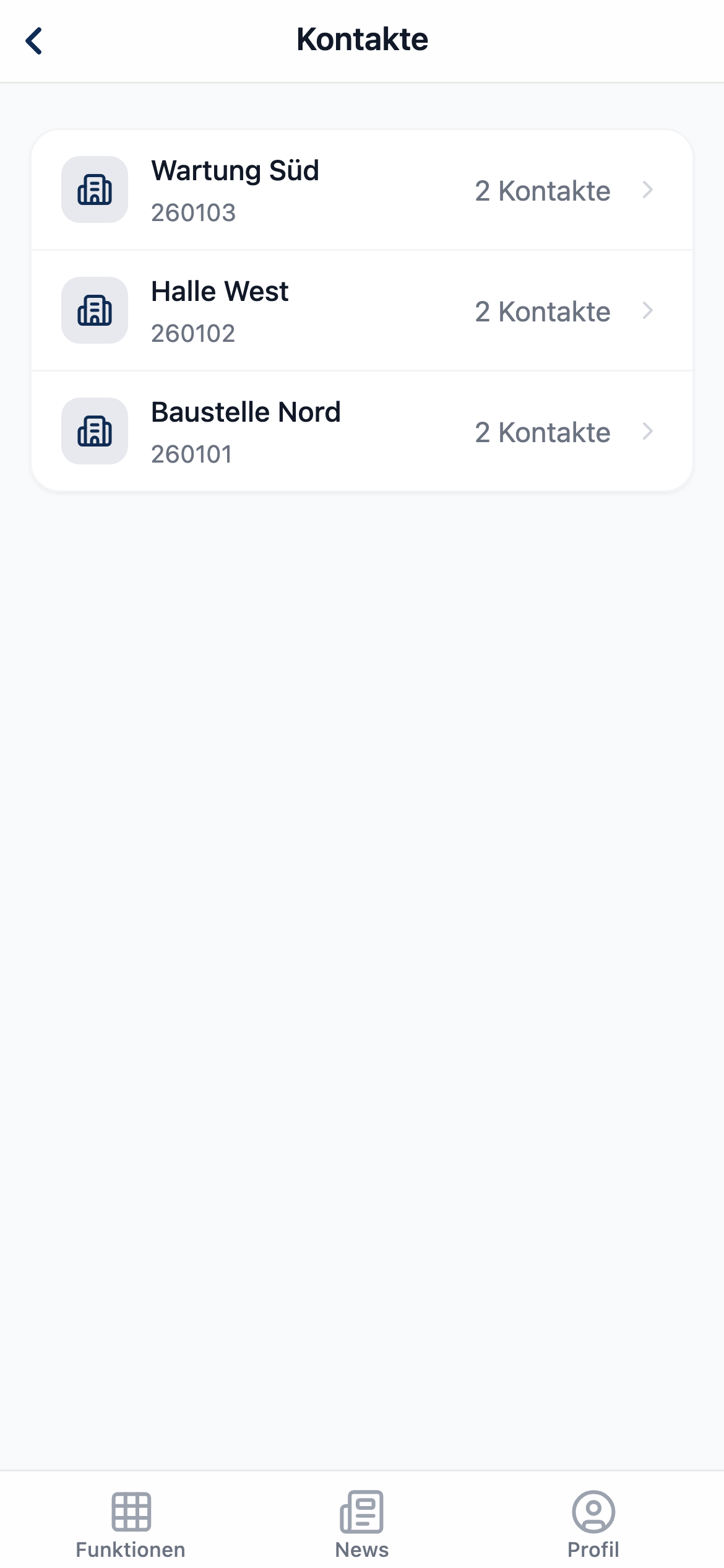 PROEXO App: Ansprechpartner und Firmenkontakte im Zugriff